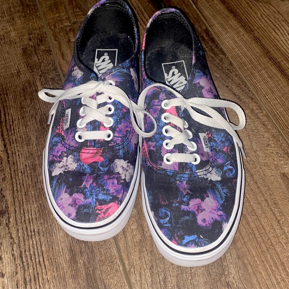 Floral Vans